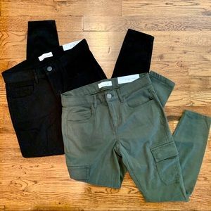 Bundle of two pairs of Loft NWT 25/0P jeggings